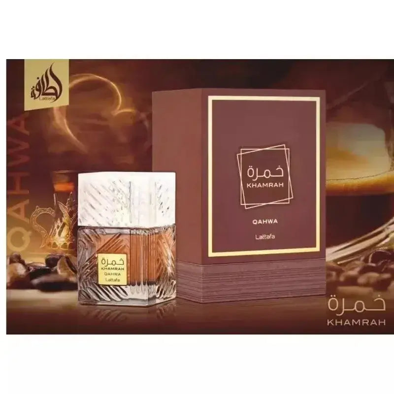 100ml Lattafa Perfumes Khamrah Middle Eastern Arabic Neutral High-end Fragrance Perfume Long-lasting Men's Cologne parfum